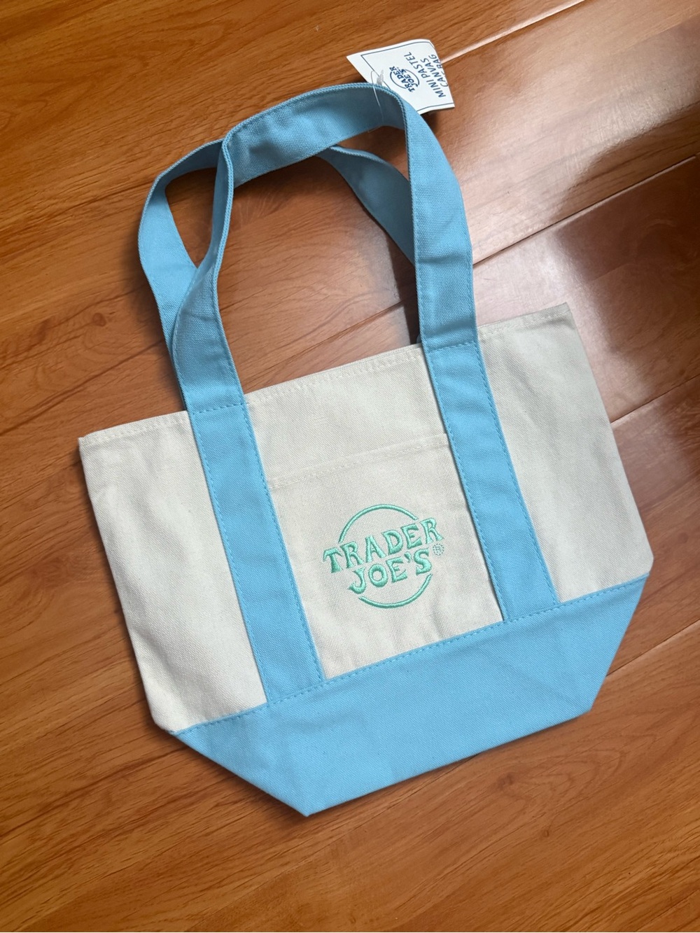 Baby Blue  Trader Joe’s Mini Tote Bag
